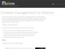 Tablet Screenshot of moinne.com